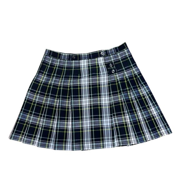 Flynn O'Hara Other - Flynn OHara Wrap Around Kilt Skirt 42 Pleated Academia Green School Uniform NEW